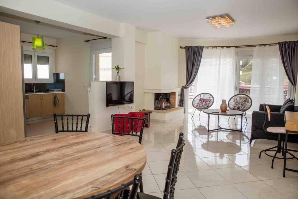 Lavrio Seaview 2Bdr Apt 4 Min Dive From The Sea Esterno foto